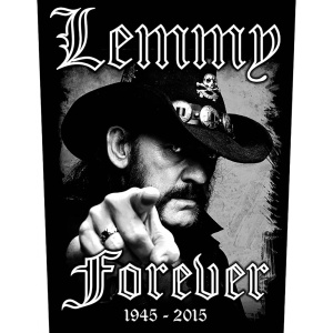 Rückenaufnäher Lemmy forever