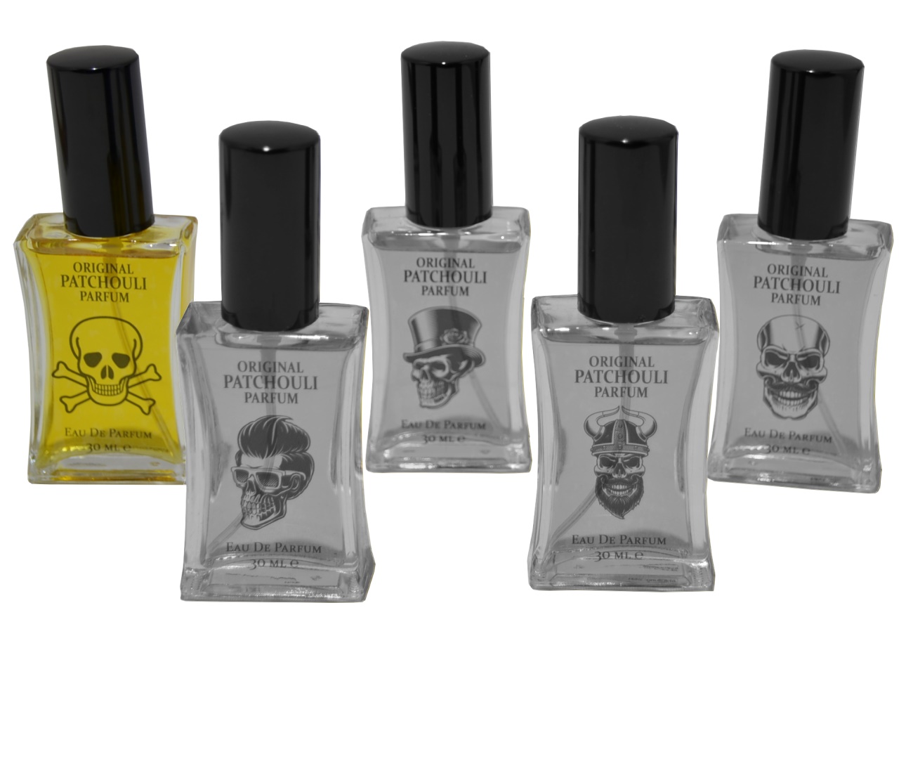 Patchoulie Parfüm Skull Knochen 30ml