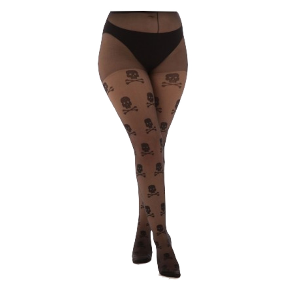 Strumpfhose Totenkopf/Tight Sheer Skull