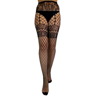 Netzstrumpfhose Entice Garter Net