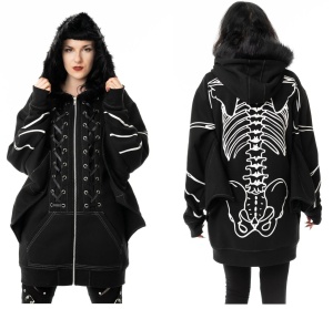 Kapuzenjacke Oversize Bat
