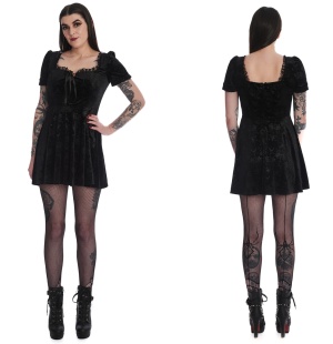 Gothic Minikleid/Babydoll Dress