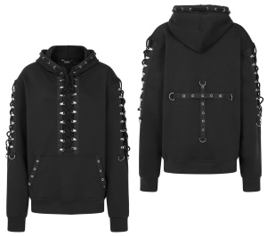 Hoodie mit Schnürungen Hoodie mit Schnürungen