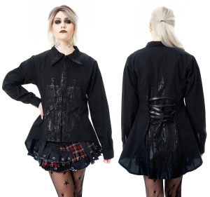 Bluse Gothische Motive Bluse Gothische Motive