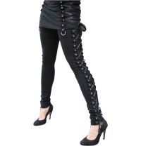 Leggings im Gothicstil geschnürt Vixxsin