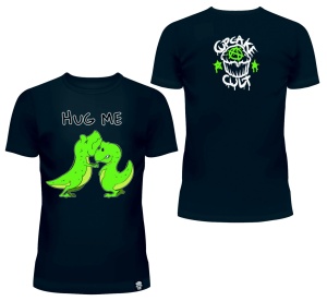 Dino Hug Me T-Shirt Cupcake Cult
