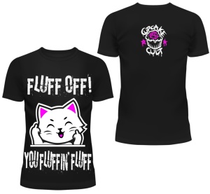 Fluffing Fluff T-Shirt Cupcake Cult