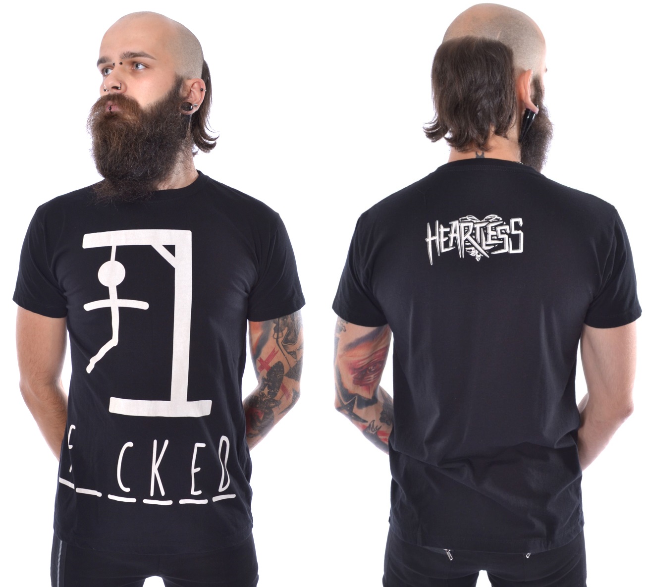 Hangman T-Shirt Heartless