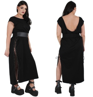 Shirt Dress Gothic Plussize