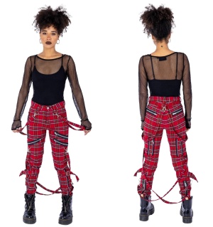 Bondage Hose Meissa Pant tartan Heartless