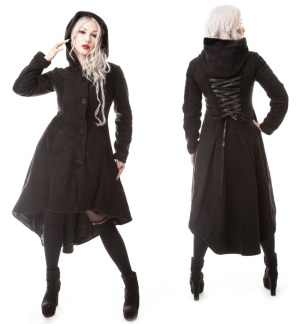 Damenmantel märchenhafter Fleecmantel Memorial Poizen Industries