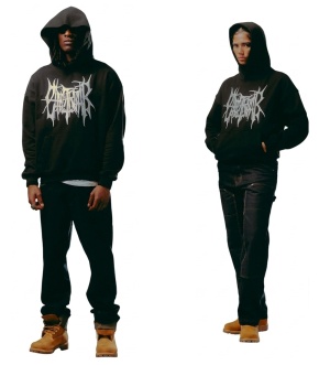 Iron Webb hood unisex Iron Webb hood unisex