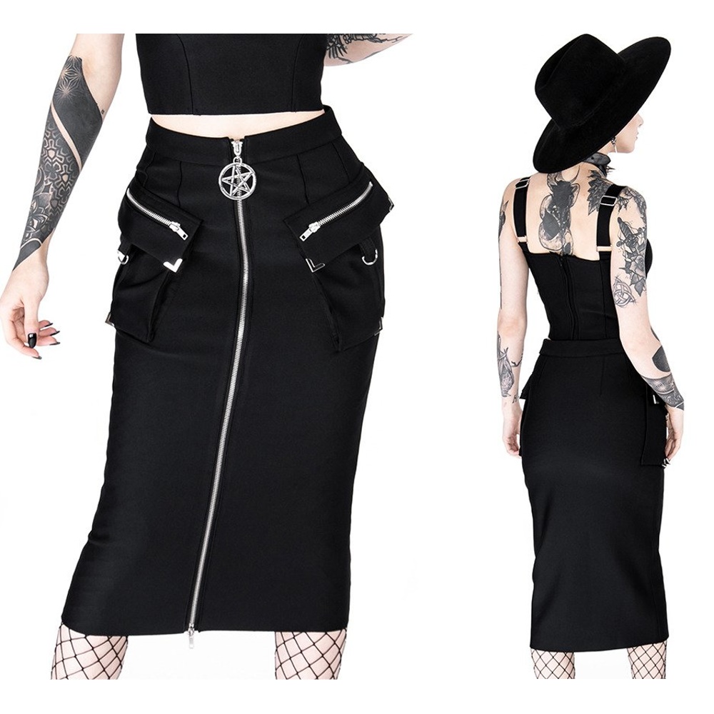 Pencil Skirt Pentagramm