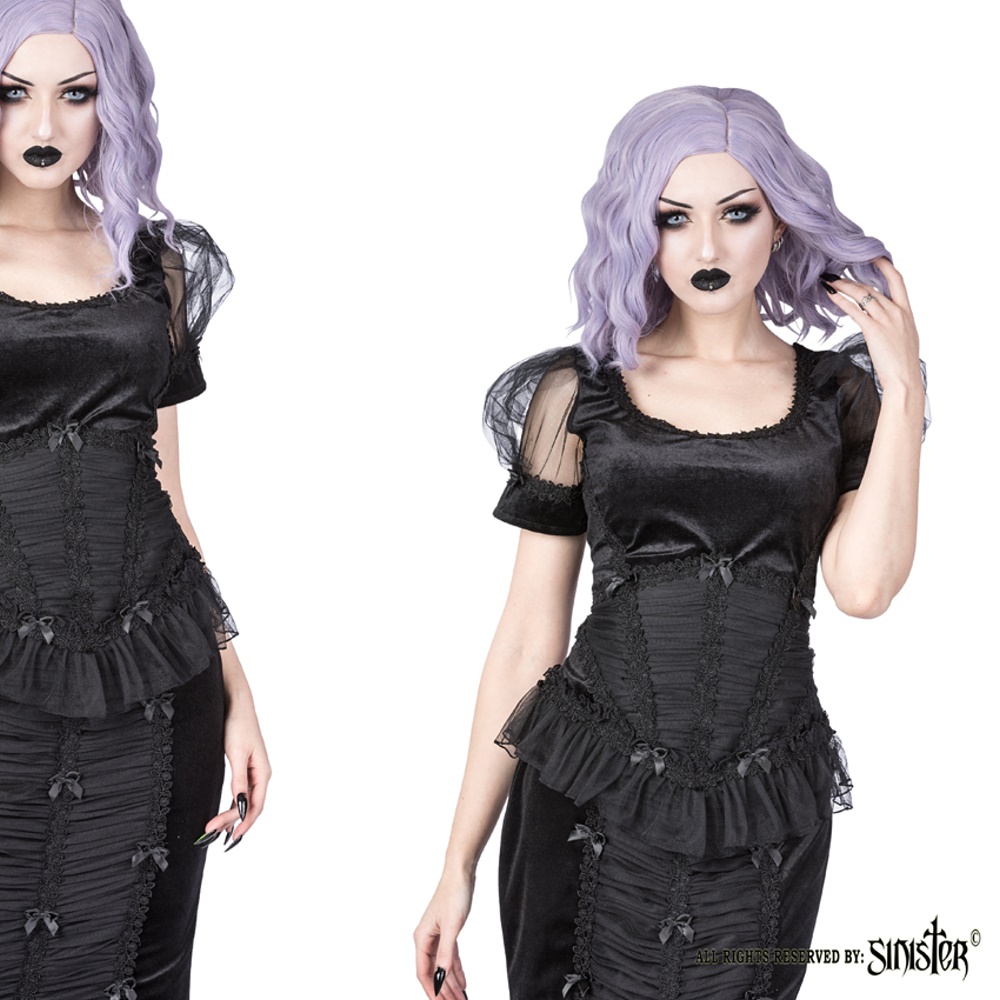 Gothic Bluse Sinister