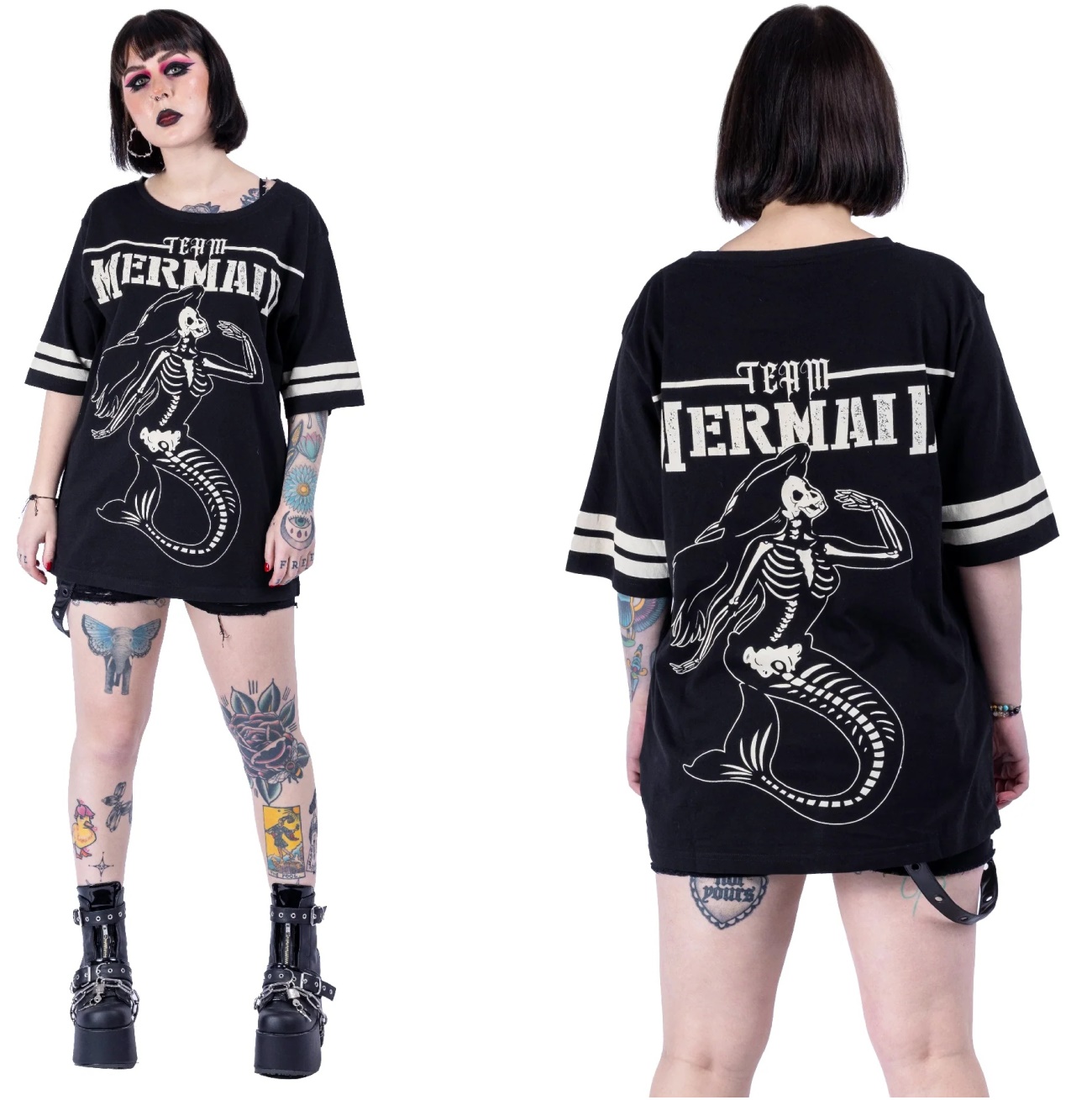 Oversize T-Shirt Team Mermaid