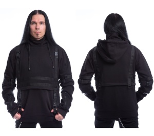 Kapuzensweat Teo Hood Chemical Black