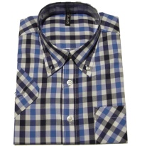 Relco London Button Down Kurzarmhemd