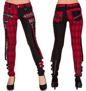 Punk Tartan Girl Hose