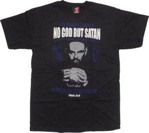 Tshirt Toxico No God But Satan