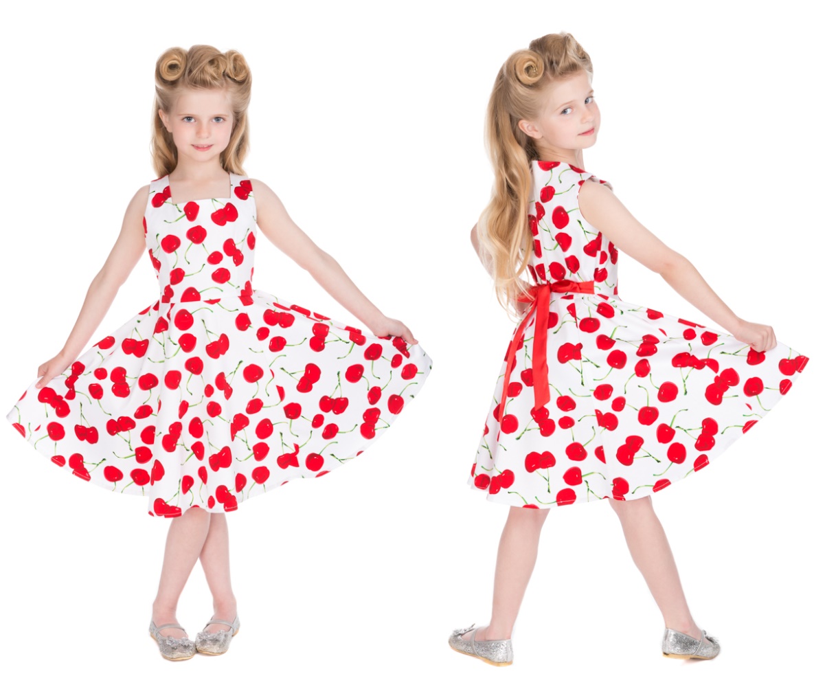 Rockn Rollkleid Kirschen Kinder H&R London