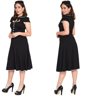 Kleid im Stil der 40iger Jahre