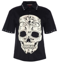 Herren Hemd Totenkopf Jawbreaker