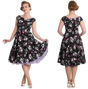 Rockn Roll Kleid Belinda Hellbunny