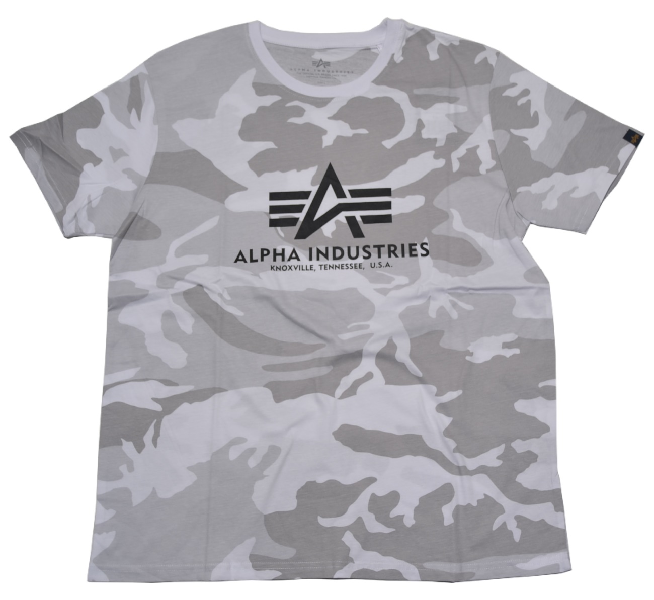 Alpha Industries Basic T Alpha - Shirts Streetwear black - Rascal Industries T-Shirt und camo Versand