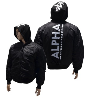 Alpha Industries MA-1 ZH Back Print Jacke