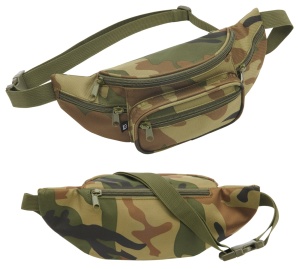 Bauchtasche Camowood