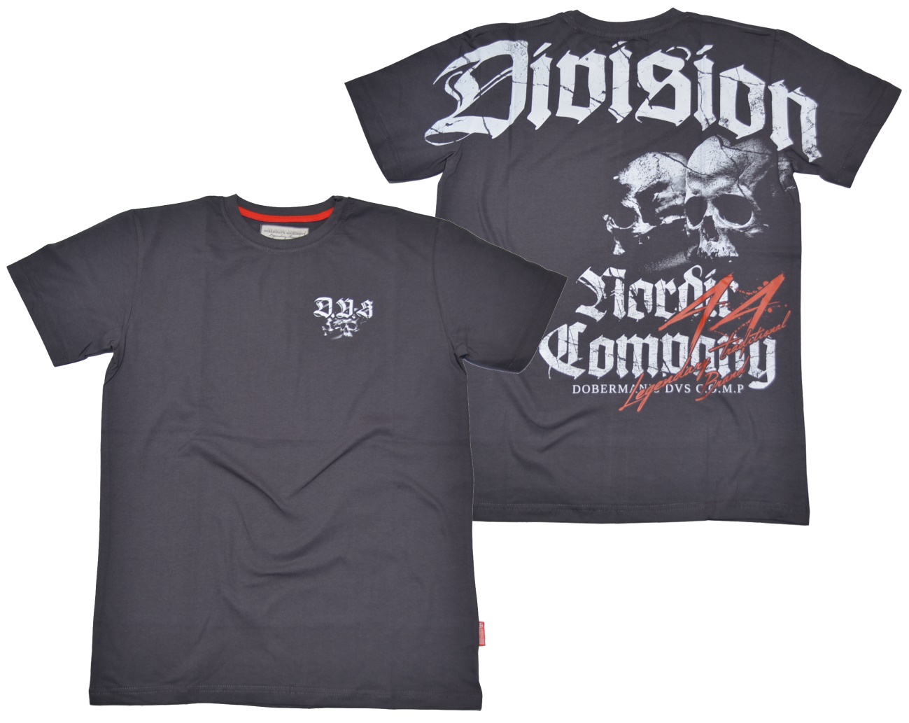 Dobermans Aggressive T Shirt D.V.S Division Nordic Company Dobermans Aggressive T Shirts Details Thorshop Nordic Streetwear und Thor Steinar Shop DATS136gr