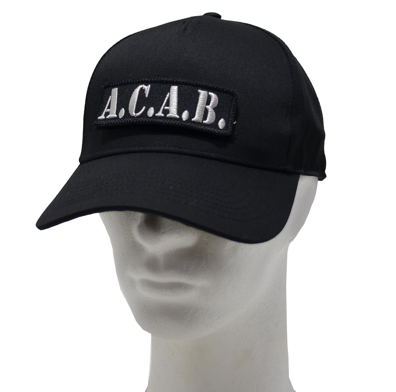 Base Cap mit Klettpatch A.C.A.B.