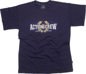 T-Shirt Action Crew Football Drinks & Rock n Roll