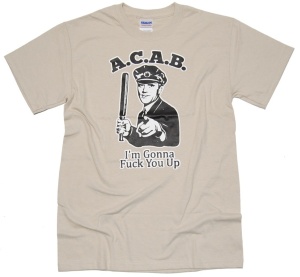 T-Shirt A.C.A.B. Vintage G75