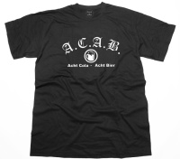 T-Shirt A.C.A.B. Acht Cola Acht Bier G5