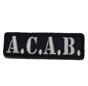 Klettaufnäher A.C.A.B.