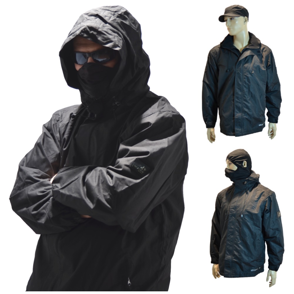 Location Einsatz Regenjacke Outdoorjacke ROCK Maske