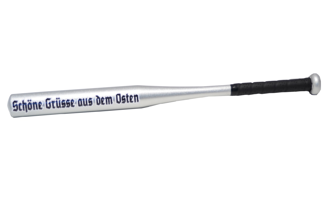 Alu Baseballschläger Schöne Grüsse aus dem Osten