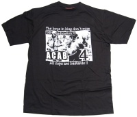 T-Shirt 4Skins the boys in blue ACAB