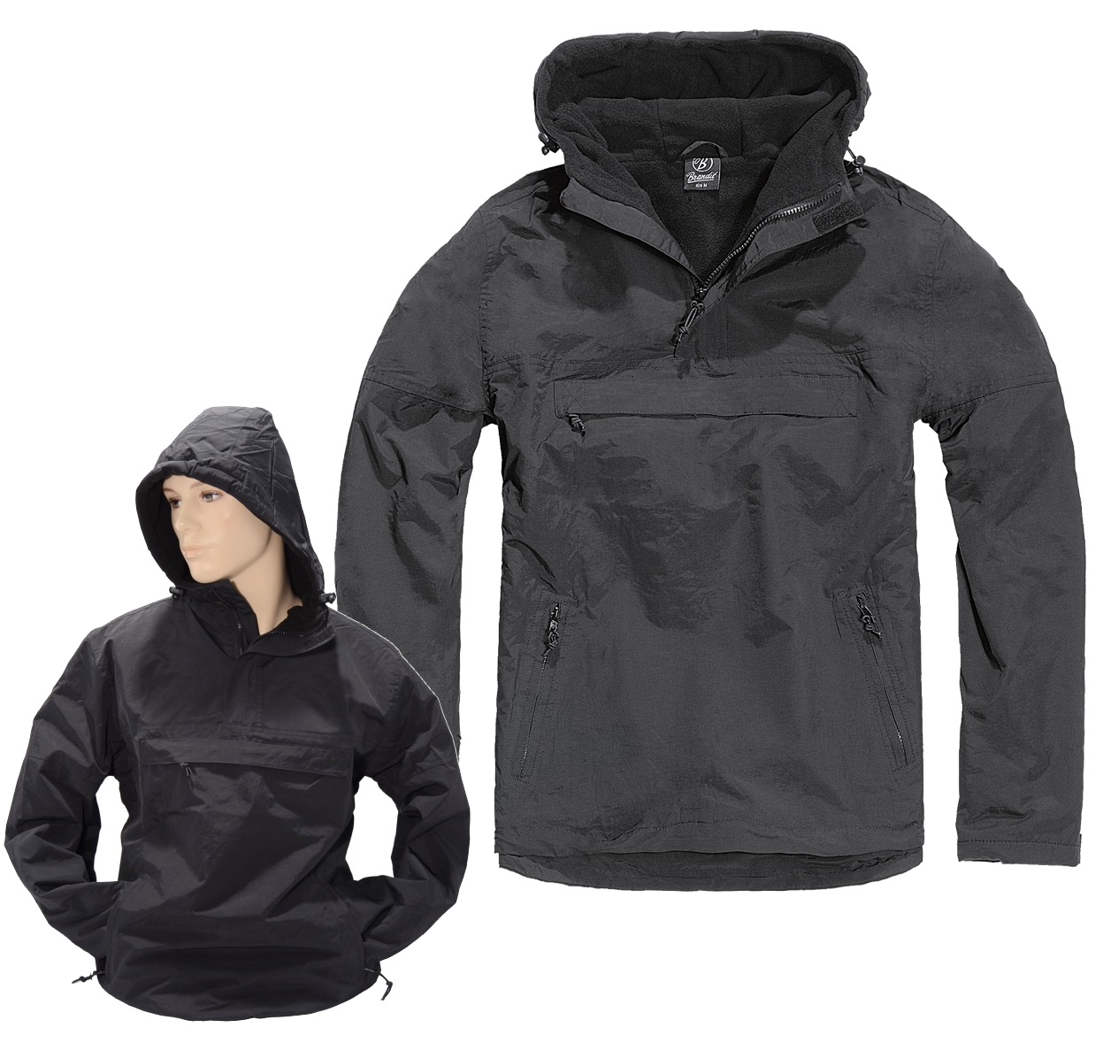 Brandit Windbreaker mit Fleecefutter Windjacke 3001 bis Übergrösse