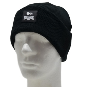Lonsdale Strickmütze Cuff Rubber Badge Beanie