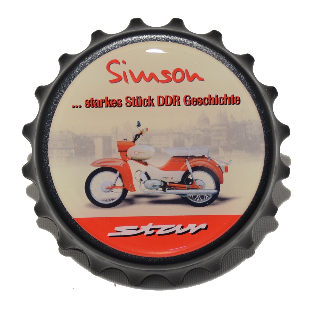 Kapselheber Flaschenoffner Simson Star Ostzone Verschiedenes Details Ostzone Shop Und Versand Khstar Www Ostzoneshirts De