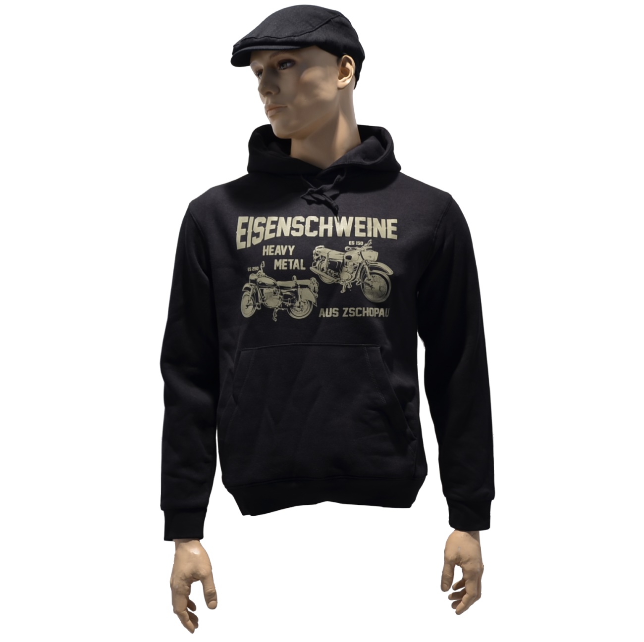 Kapuzensweatshirt Eisenschweine MZ ES Familie G304