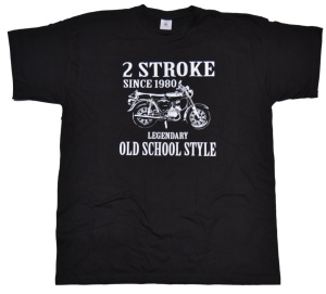 T-Shirt 2 Stroke Old school Style S51 G517