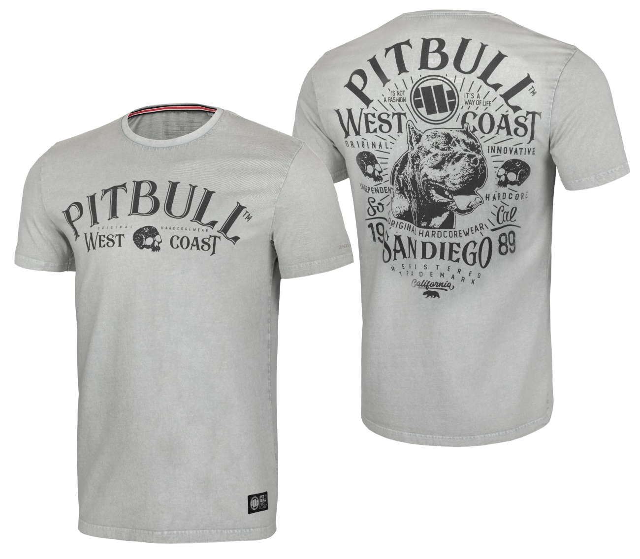 PITBULL Sport Langarm-Shirt Herren - West Coast Mesh Performance Shirt