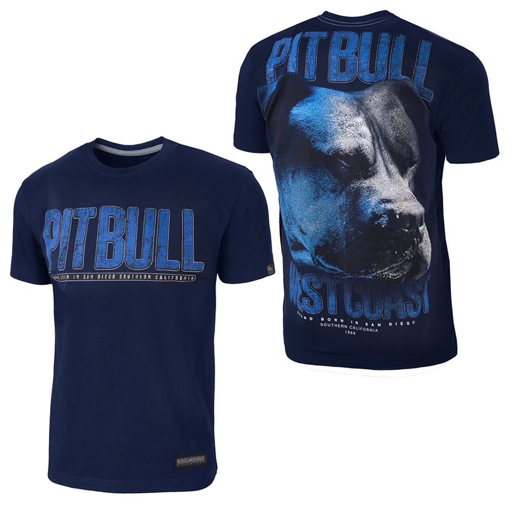 Pit Bull West Coast TShirt Go Hard Pit Bull TShirts Details Nordic Streetwear