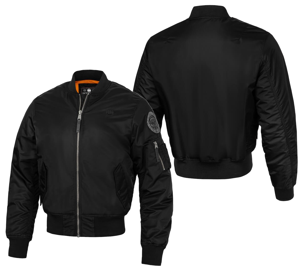 Pit Bull Centurion Bomber Jacket - Aviator Style Wind Jacket For Men, Nylon, Lightweight