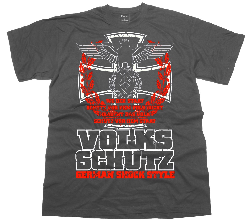 T-Shirt GSS German Schock Style Volksschutz G530