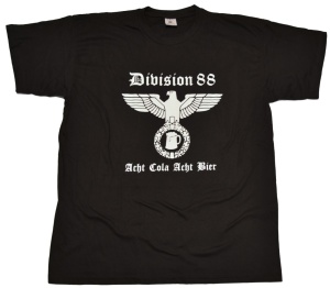 T-Shirt Division 88 Acht Cola Acht Bier T-Shirt Division 88 Acht Cola Acht Bier