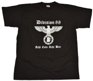 T-Shirt Division 88 Acht Cola Acht Bier G308